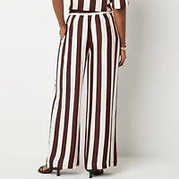 Worthington Womens Tall Wide Leg Pull-On Pant