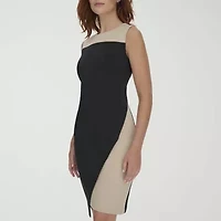 Marc New York Womens Sleeveless Sheath Dress