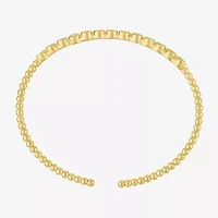 Diamond Addiction (G-H, Si2-I1) Womens 1/2 CT. T.W. White Diamond 14K Gold Over Silver Sterling Silver Cuff Bracelet