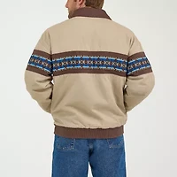 Wrangler Aztec Western Mens Bomber Jacket