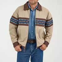 Wrangler Aztec Western Mens Bomber Jacket