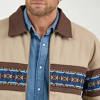 Wrangler Aztec Western Mens Bomber Jacket