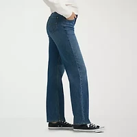 Lee Legendary Stretch Fabric Womens Mid Rise Relaxed Fit Jean
