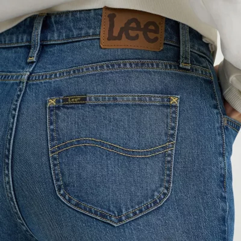 Lee Legendary Stretch Fabric Womens Mid Rise Relaxed Fit Jean