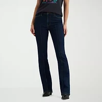 Wrangler Bold Boot Stretch Fabric Womens High Rise Bootcut Jean