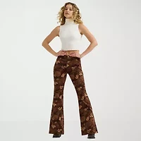 Wrangler High Rise Flare Jean Stretch Fabric Womens Leg