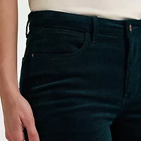 Wrangler High Rise Flare Jean Stretch Fabric Womens Leg