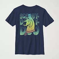 Little & Big Kid Boys Crew Neck Short Sleeve Slim Fit Scooby Doo Graphic T-Shirt