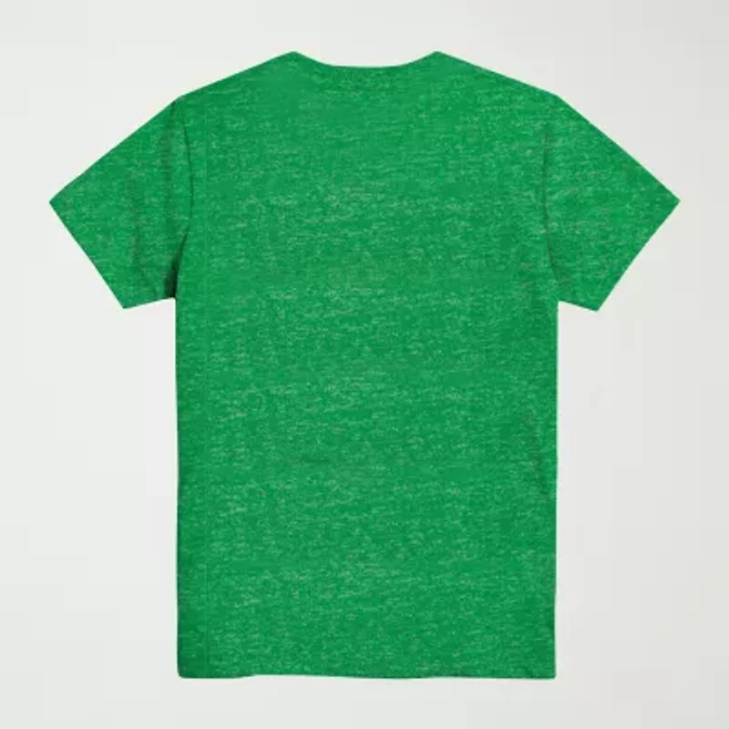 Little & Big Kid Boys Crew Neck Short Sleeve Regular Fit Minecraft Graphic T-Shirt