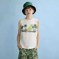 Thereabouts Little & Big Kid Boys Crew Neck Sleeveless Tank Top