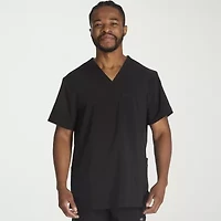 Dickies Mens V Neck Short Sleeve Scrub Top