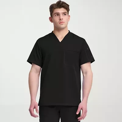 Dickies Mens V Neck Short Sleeve Scrub Top