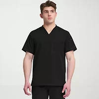 Dickies Mens V Neck Short Sleeve Scrub Top