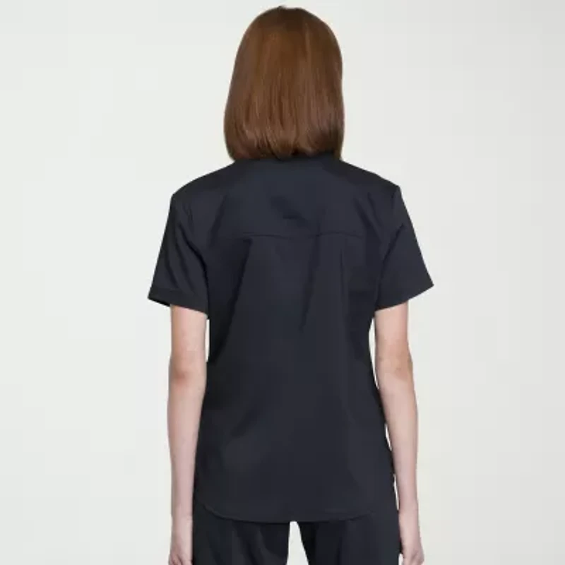 Cherokee Womens V Neck Short Sleeve Scrub Top