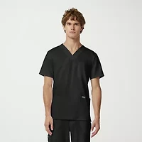 Cherokee Mens V Neck Short Sleeve Scrub Top