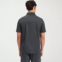 Cherokee Mens Big and Tall Short Sleeve Scrub Top