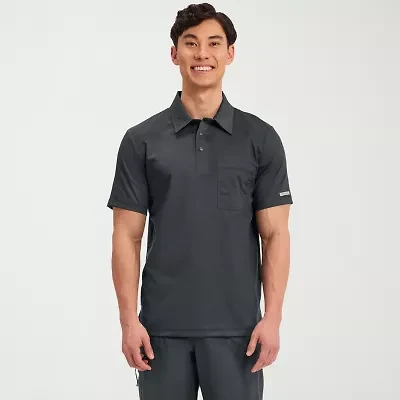 Cherokee Mens Big and Tall Short Sleeve Scrub Top