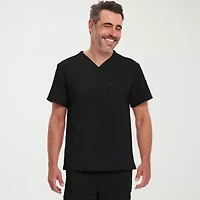 Dickies Mens V Neck Short Sleeve Scrub Top