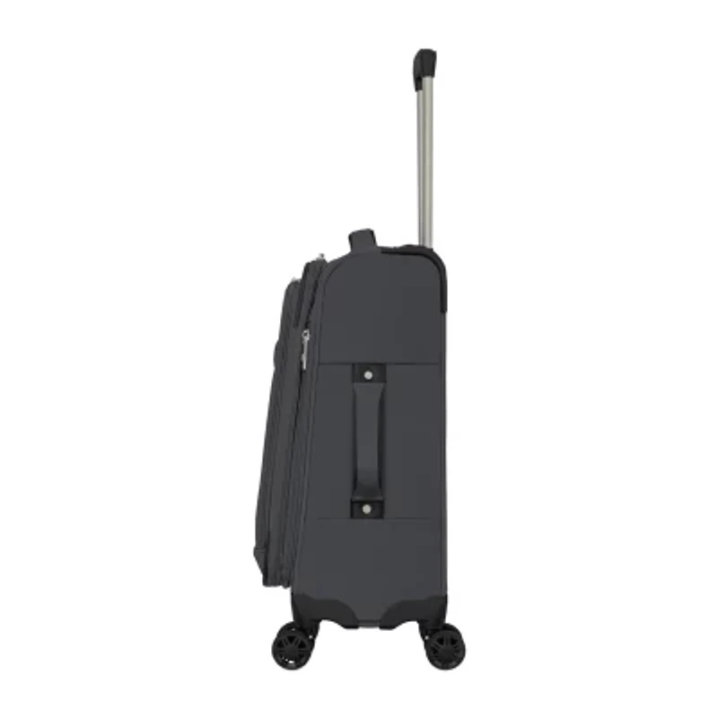 Wallybags Stratford 20 Inch Softside Carry-On Spinner Luggage