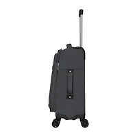 Wallybags Stratford 20 Inch Softside Carry-On Spinner Luggage