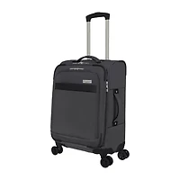 Wallybags Stratford 20 Inch Softside Carry-On Spinner Luggage