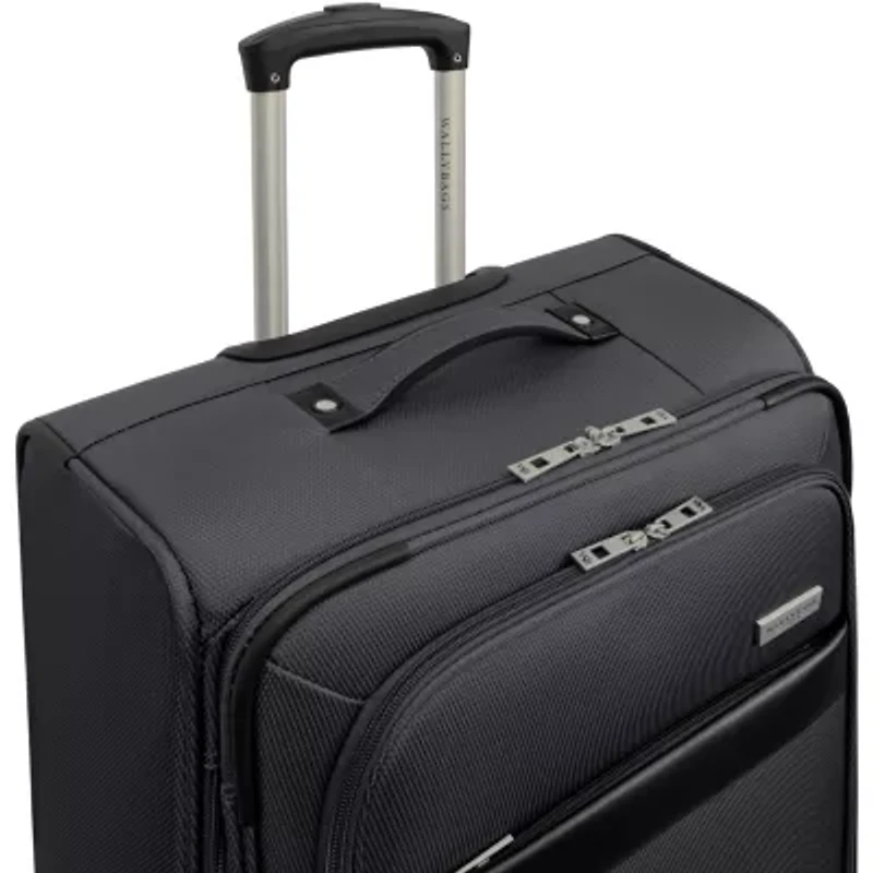 Wallybags Stratford 20 Inch Softside Carry-On Spinner Luggage