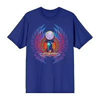 Mens Crew Neck Short Sleeve Regular Fit Graphic T-Shirt