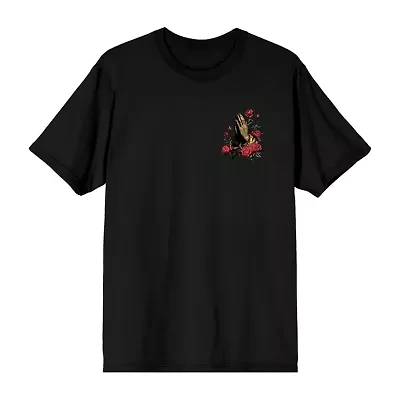 Lady Of Guadalupe Mens Crew Neck Short Sleeve Regular Fit Graphic T-Shirt