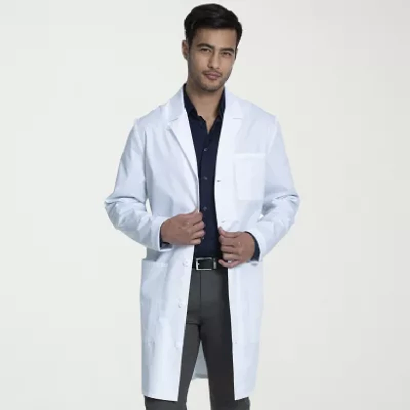 Cherokee Mens Long Sleeve Lab Coat