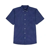 IZOD Breeze Mens Short Sleeve Classic Fit Big and Tall Button-Down Shirt