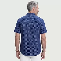 IZOD Breeze Mens Short Sleeve Classic Fit Big and Tall Button-Down Shirt