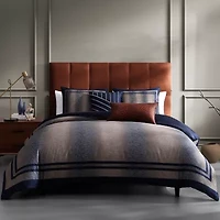 Bebejan Blue Animal Prints 5-pc. Reversible Comforter Set
