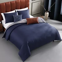 Bebejan Blue Animal Prints 5-pc. Reversible Comforter Set