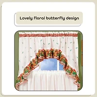 Rod Pocket Kitchen Curtains & Drapes Window Set