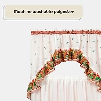 Rod Pocket Kitchen Curtains & Drapes Window Set