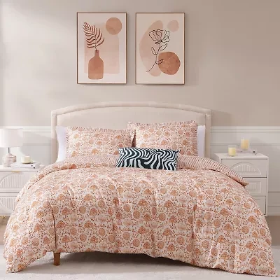 Bebejan Clay Tree Reversible Comforter Set