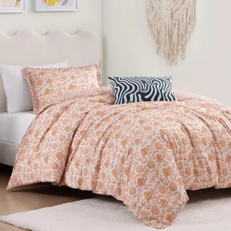 Bebejan Clay Tree Reversible Comforter Set