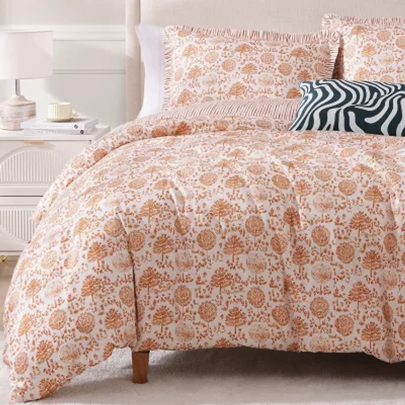 Bebejan Clay Tree Reversible Comforter Set