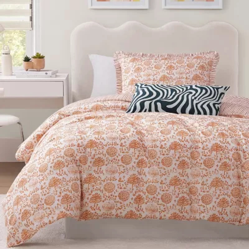 Bebejan Clay Tree Reversible Comforter Set