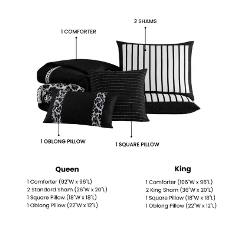 Bebejan Jaguar 5-pc. Reversible Comforter Set