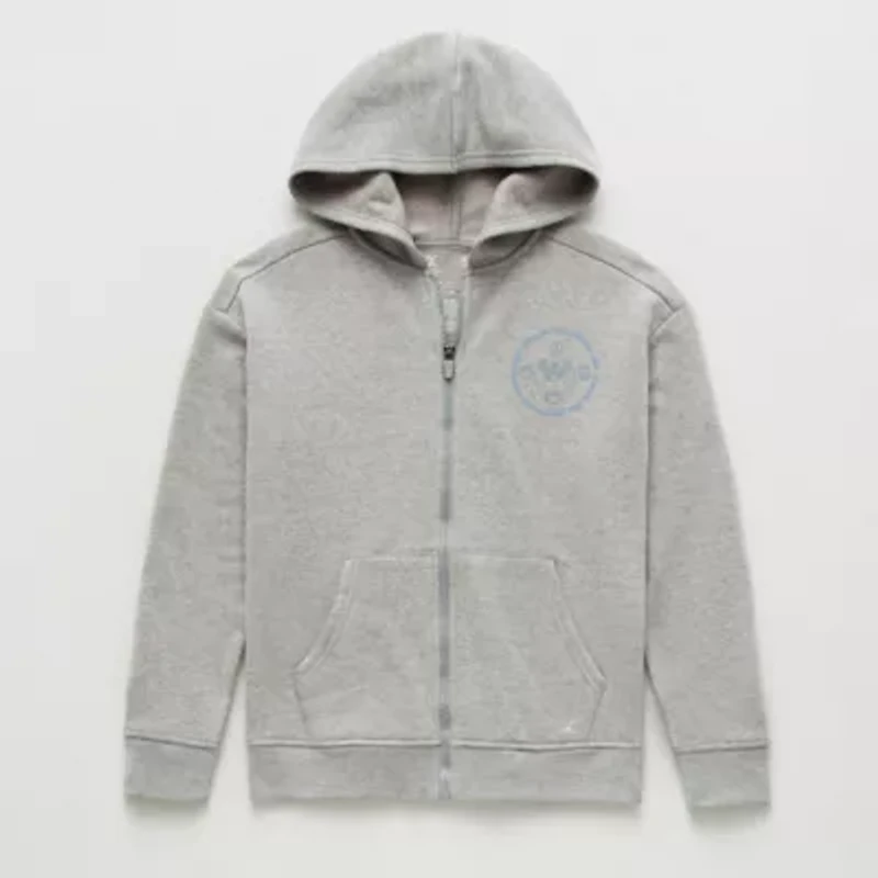 Xersion Little & Big Kid Boys Long Sleeve Fleece Zipper Active Hoodie