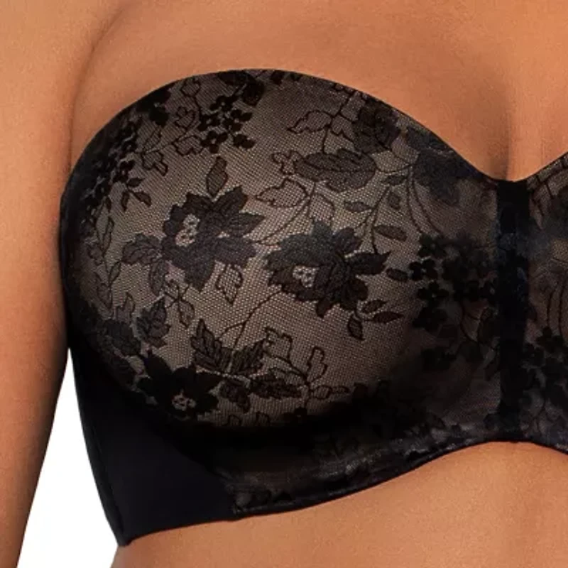 Curvy Couture Sensation Multi Way Push Up-1211 Womens Medium Support Up Strapless Bra 1211