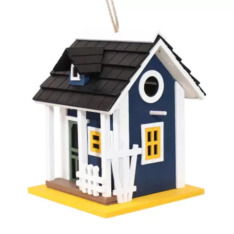 Net Health Shops Wood With Solar Led Light Bird House