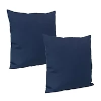 Net Health Shops Navy Throw 2-pc. Square Throw Pillow