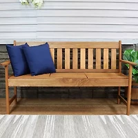 Net Health Shops Navy Throw 2-pc. Square Throw Pillow