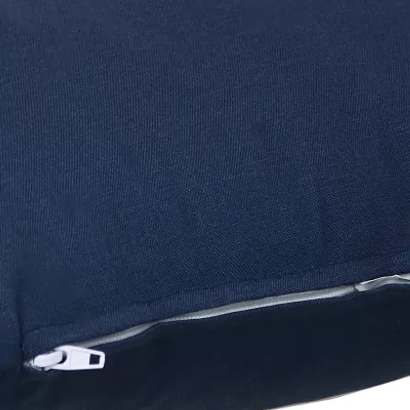 Net Health Shops Navy Throw 2-pc. Square Throw Pillow