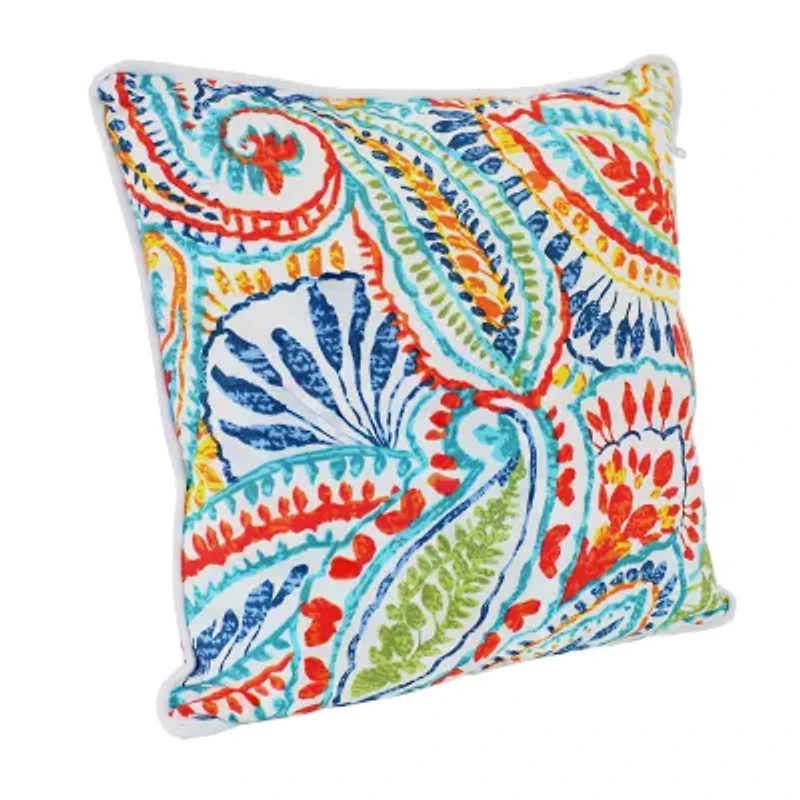 Net Health Shops Bold Paisley Throw 2-pc. Square Throw Pillow
