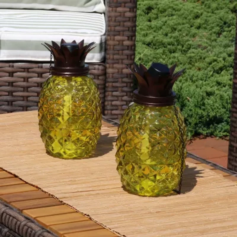 Net Health Shops Yellow 3-In-1 Pineapple Set Of 2 Torch
