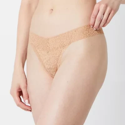 Ambrielle Everyday Lace Thong Panty