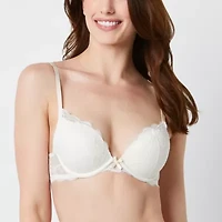 Ambrielle Convertible Lace Push Up Bra